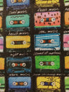 Tela popelín algodón 100% CASSETTE (Certificado GOTS)