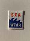 Etiqueta termoadhesiva tejida SEA WEAR