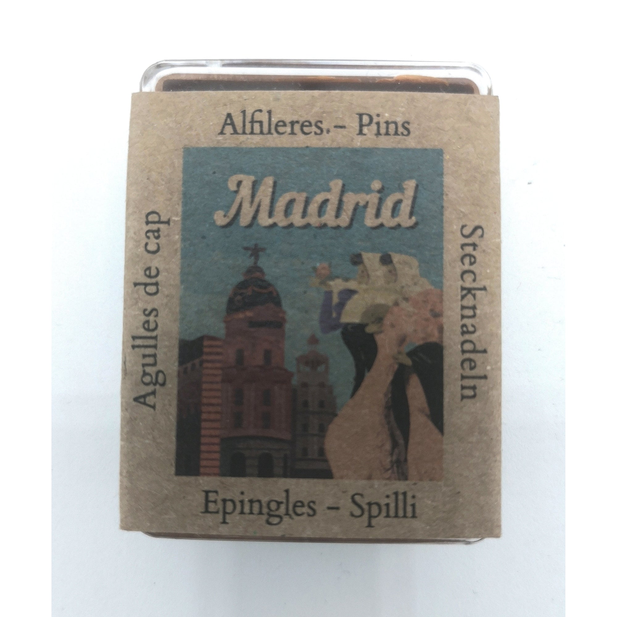 Alfileres colección "Vuelta al mundo" MADRID