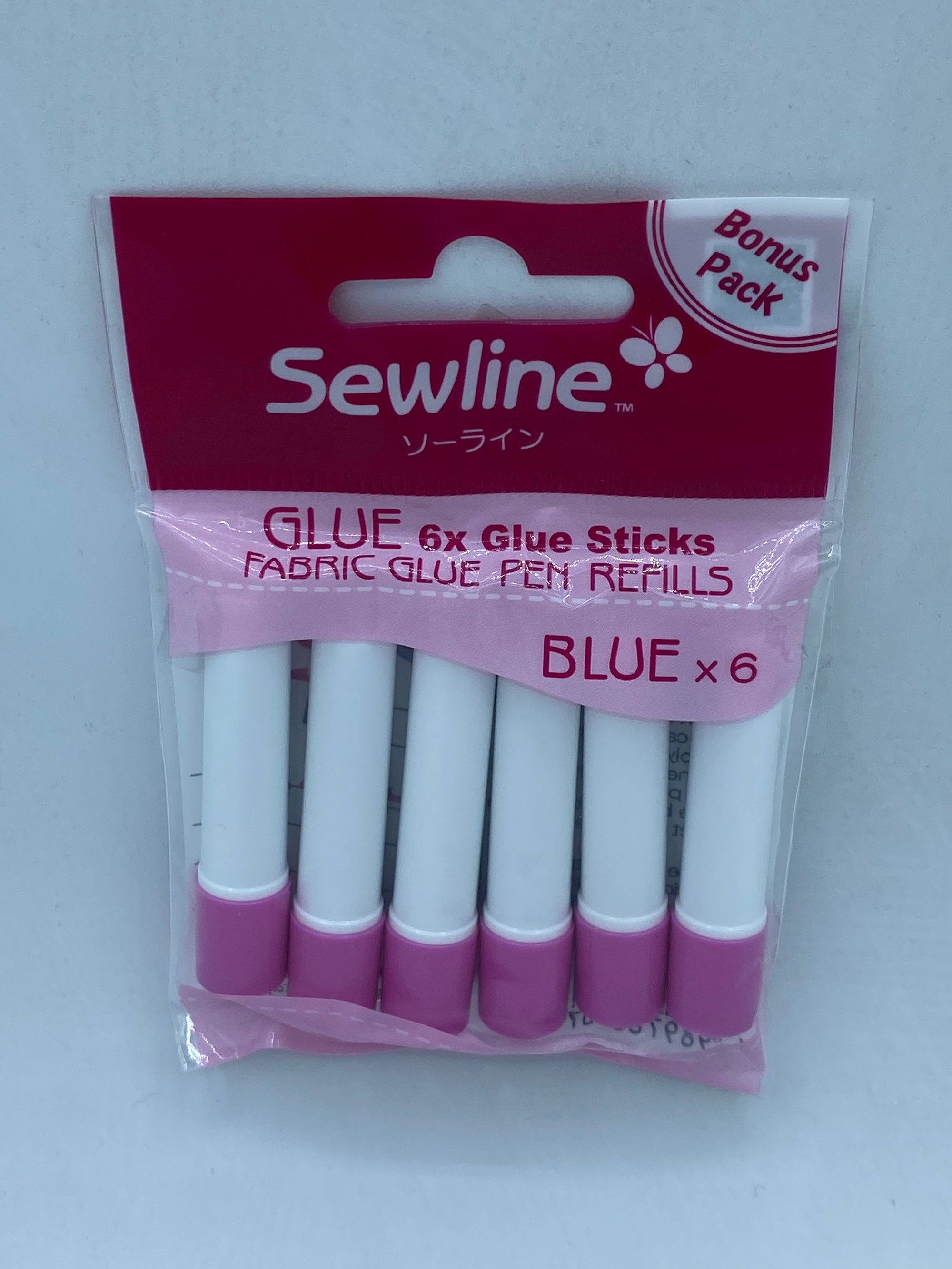 RECAMBIO PEGAMENTO TEXTIL BARRA SEWLINE 6 UNIDADES